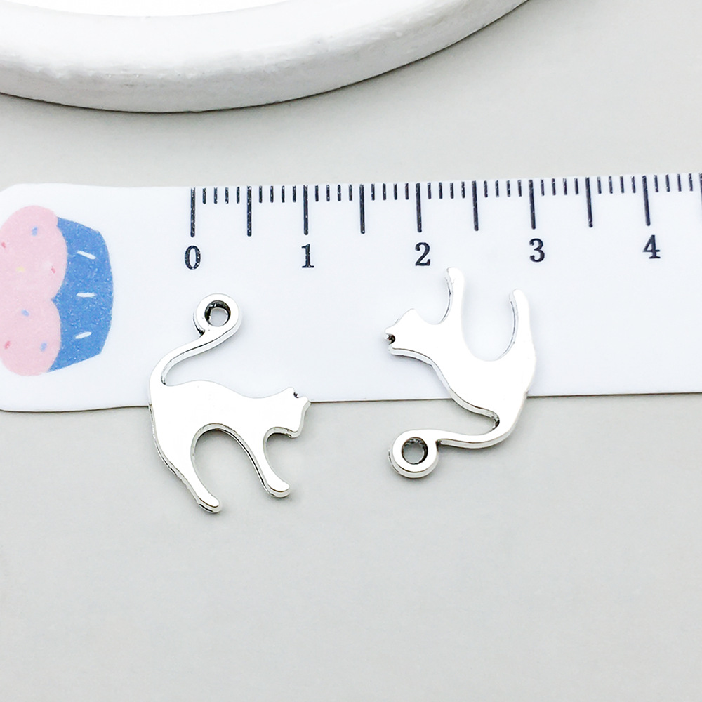 8:1 ancient silver cat 13*19mm-1g-8518