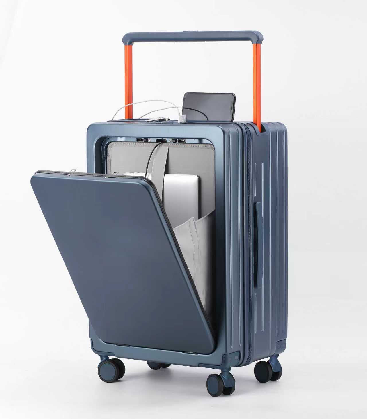 Haze blue [front opening]