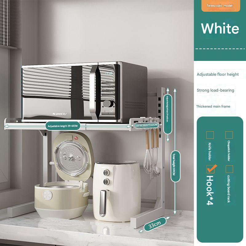 [Thickened plate] Moonlight white double-layer main frame  1 accessories