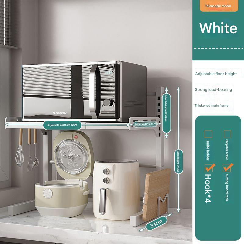 [Thickened plate] Moonlight white double-layer main frame  2 accessories