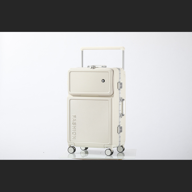 White aluminum frame