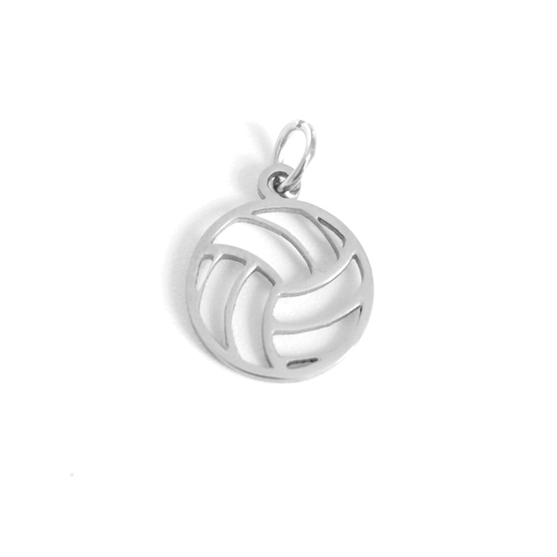 1:Steel color volleyball