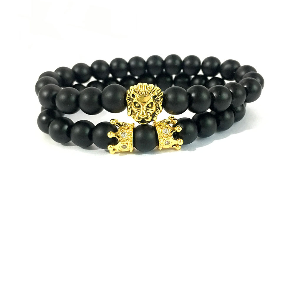 3:Golden [lion head Crown set]]