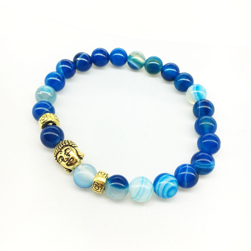 2:Blue striped agate