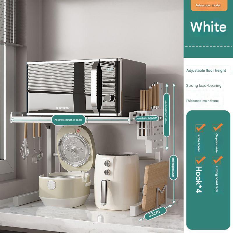 [Thickened plate] Moonlight white double-layer main frame   full accessories