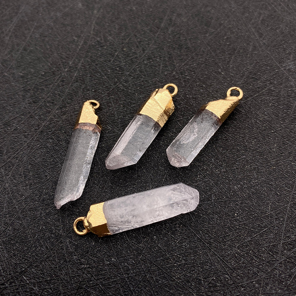 2:White Crystal Gold Single Hole