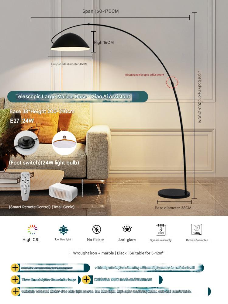 Large size - 24-watt marble base