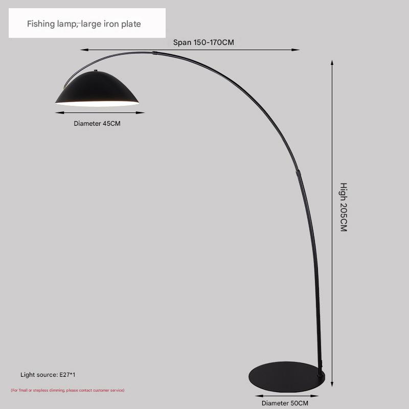 Black iron base-large -45CM