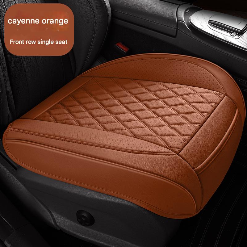 orange front row single cushion