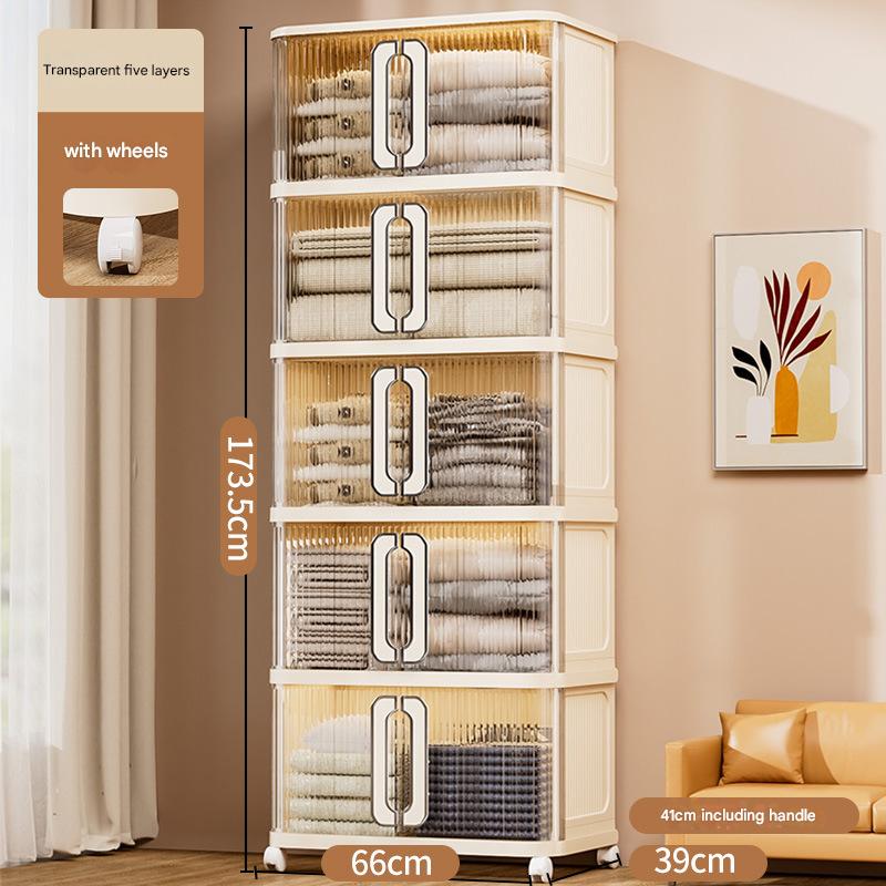 66 sides wide, five layers - transparent