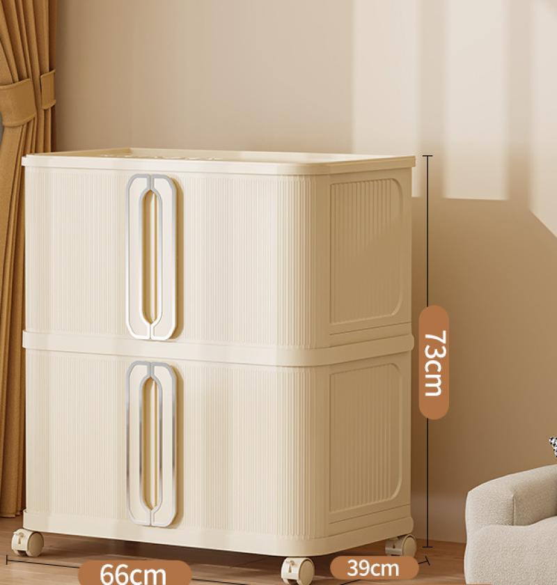 66 sides wide, two floors - solid cream white