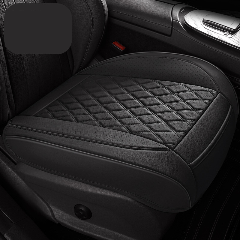 Mysterious black front row single cushion