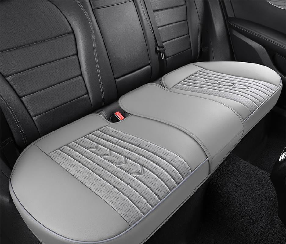 Textured gray rear three-person base