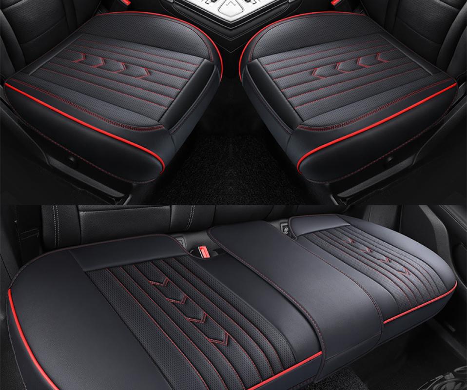 Black and red three-piece set