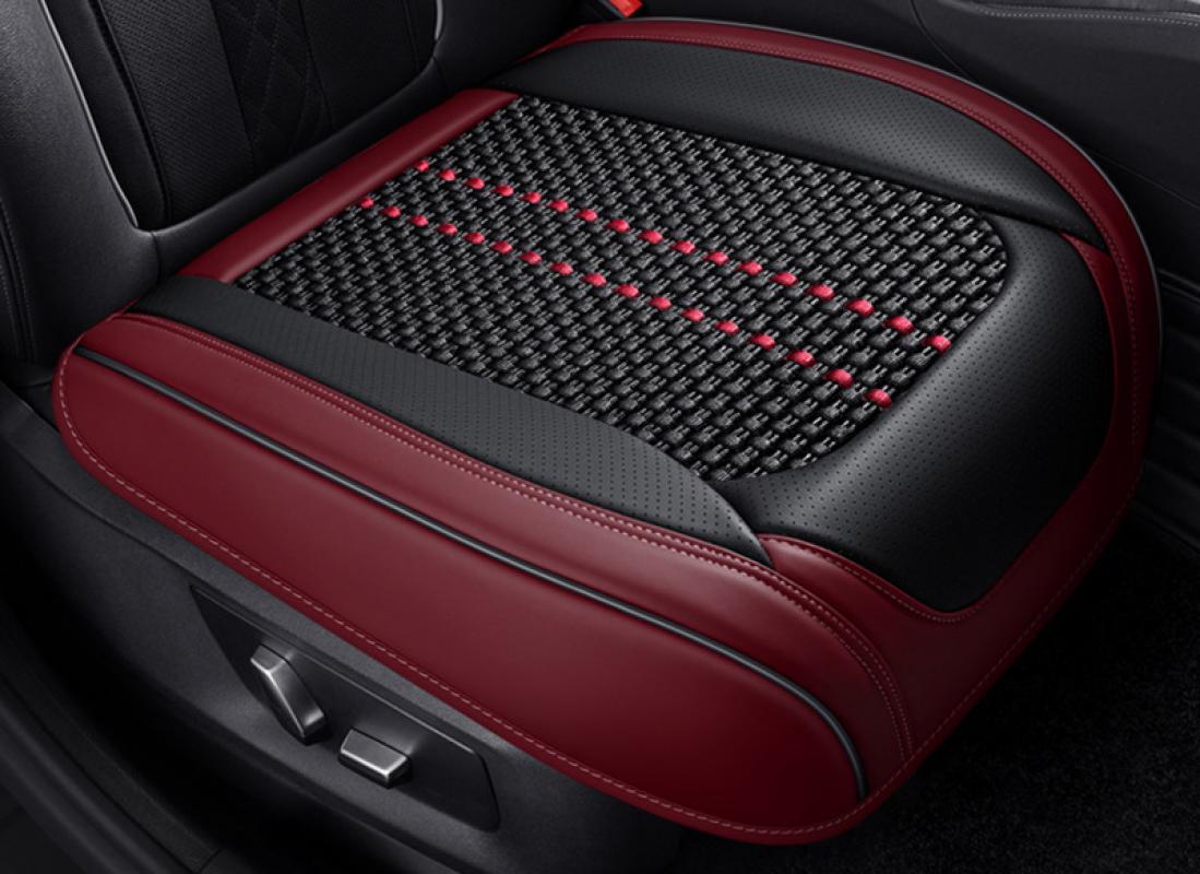 Red and Black Square Pad Single