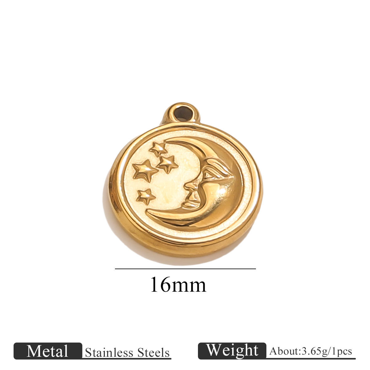 9:Hydraulic moon star trumpet-gold