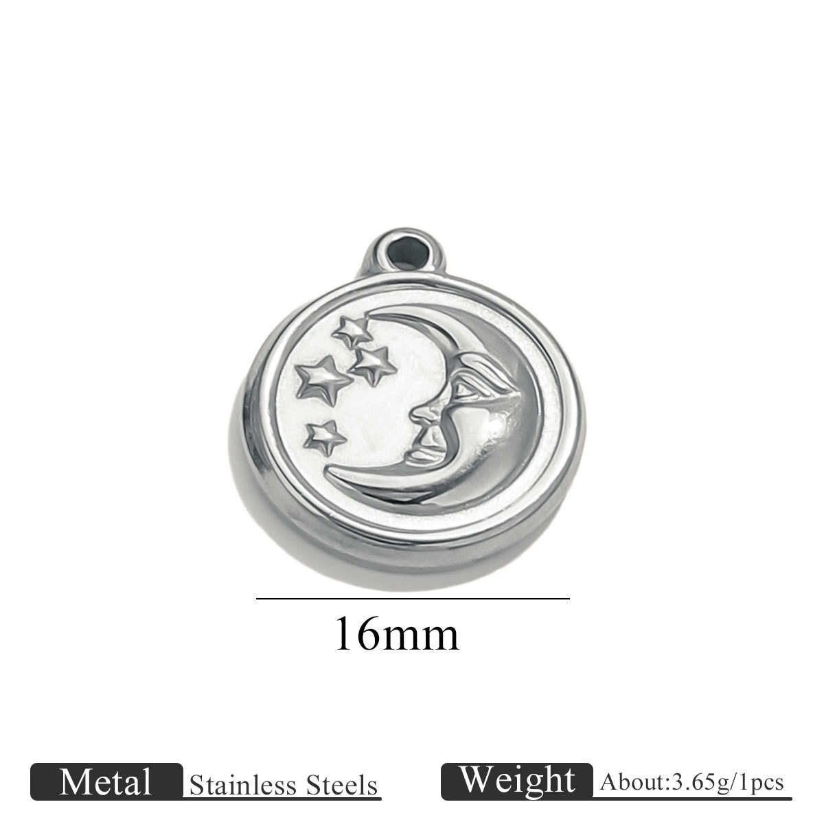 10:Hydraulic moon star trumpet-steel color