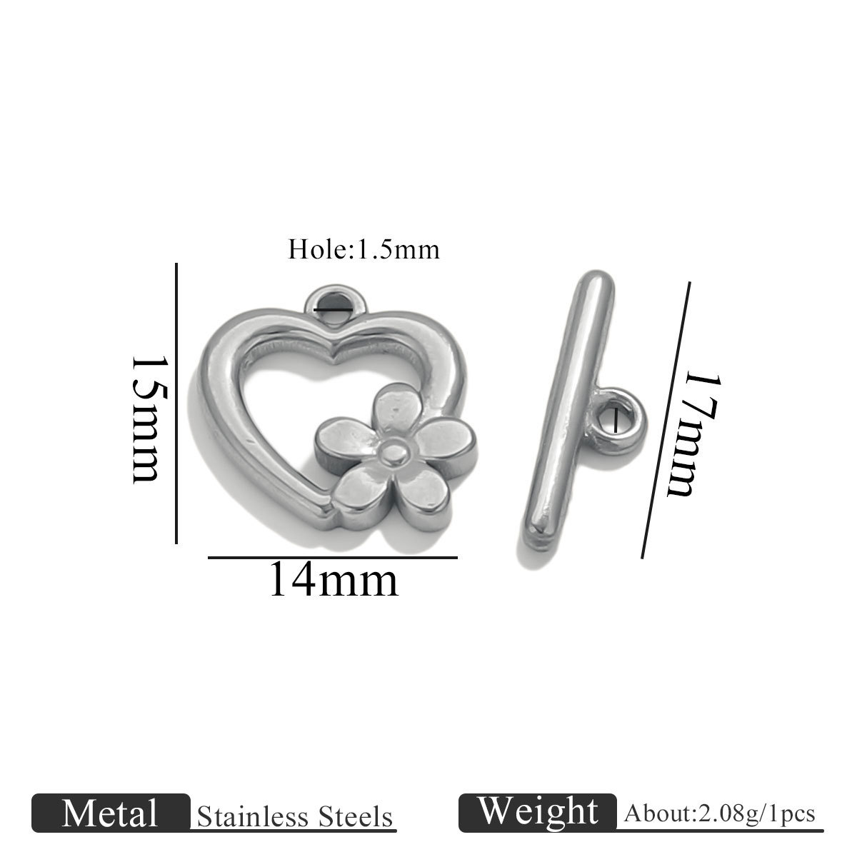 5:Steel color-flowers