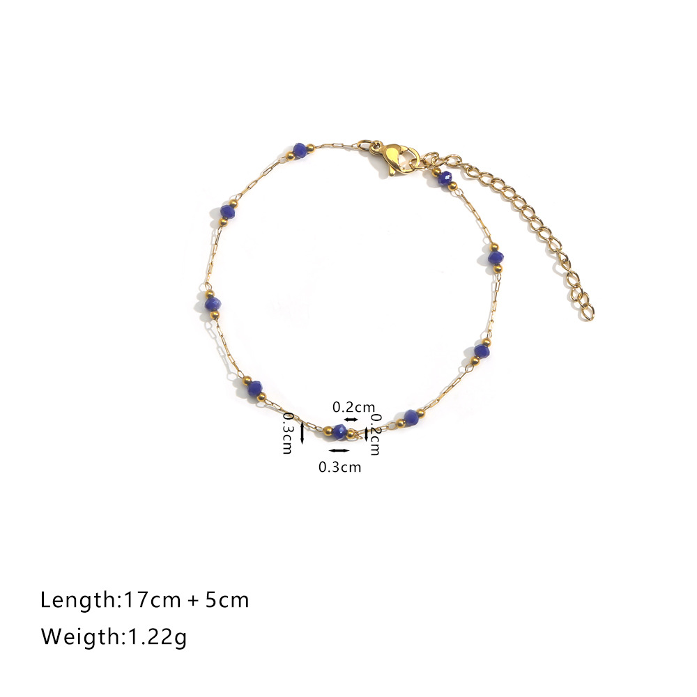 2:Sapphire blue bracelet
