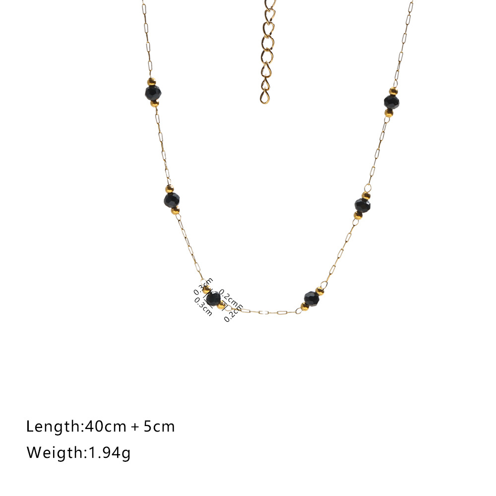 7:Necklace black