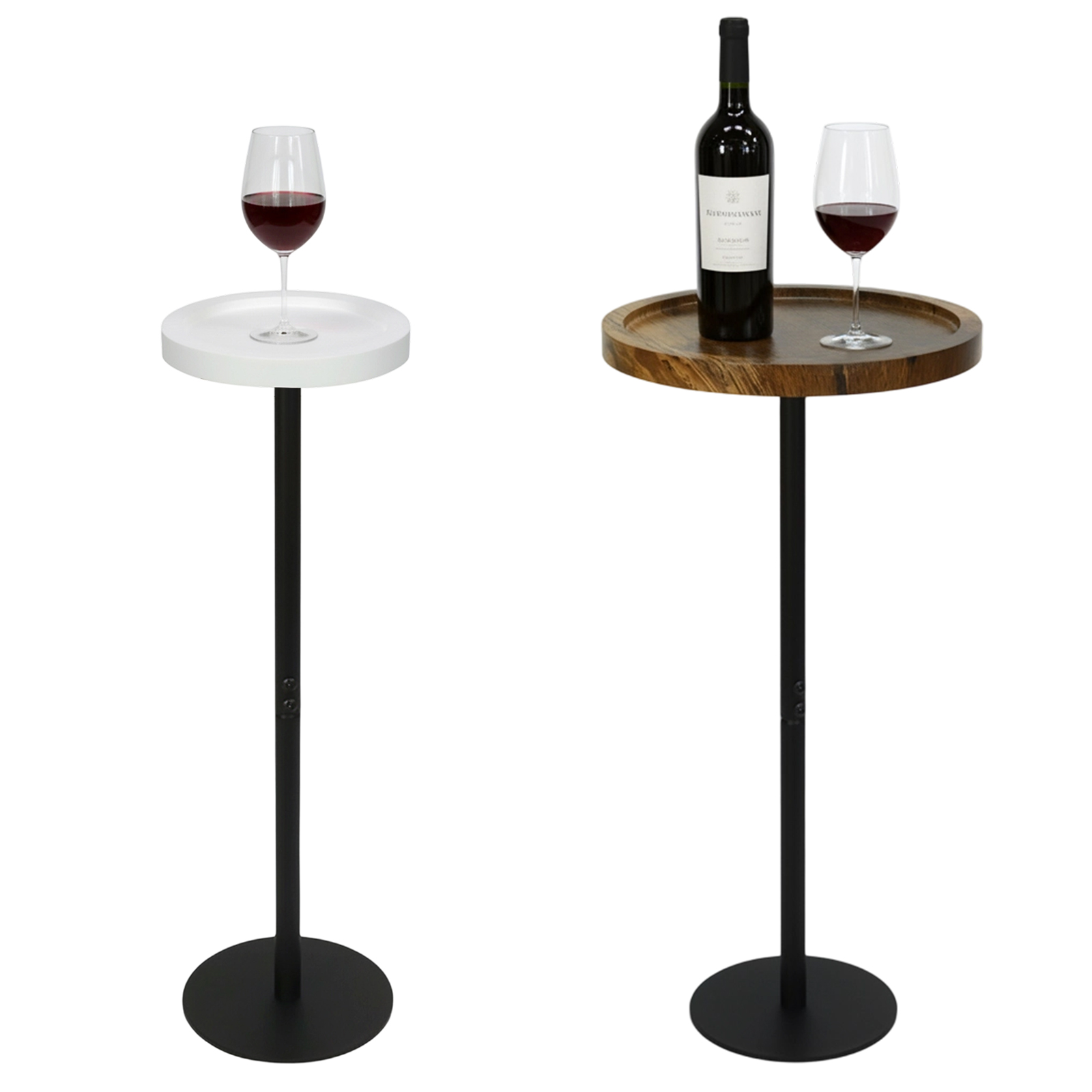 Small white and large tiger skin