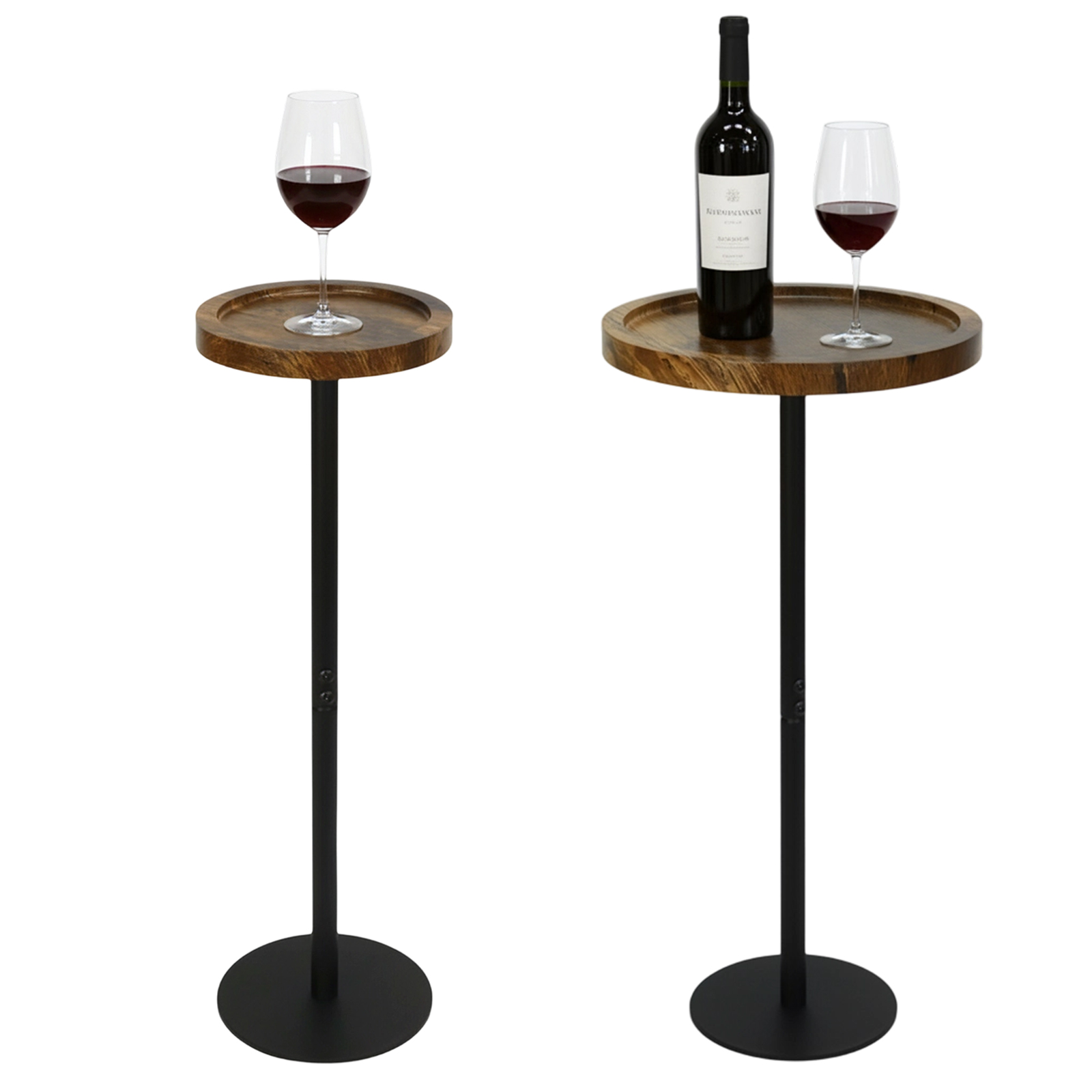 Small and large tiger skins