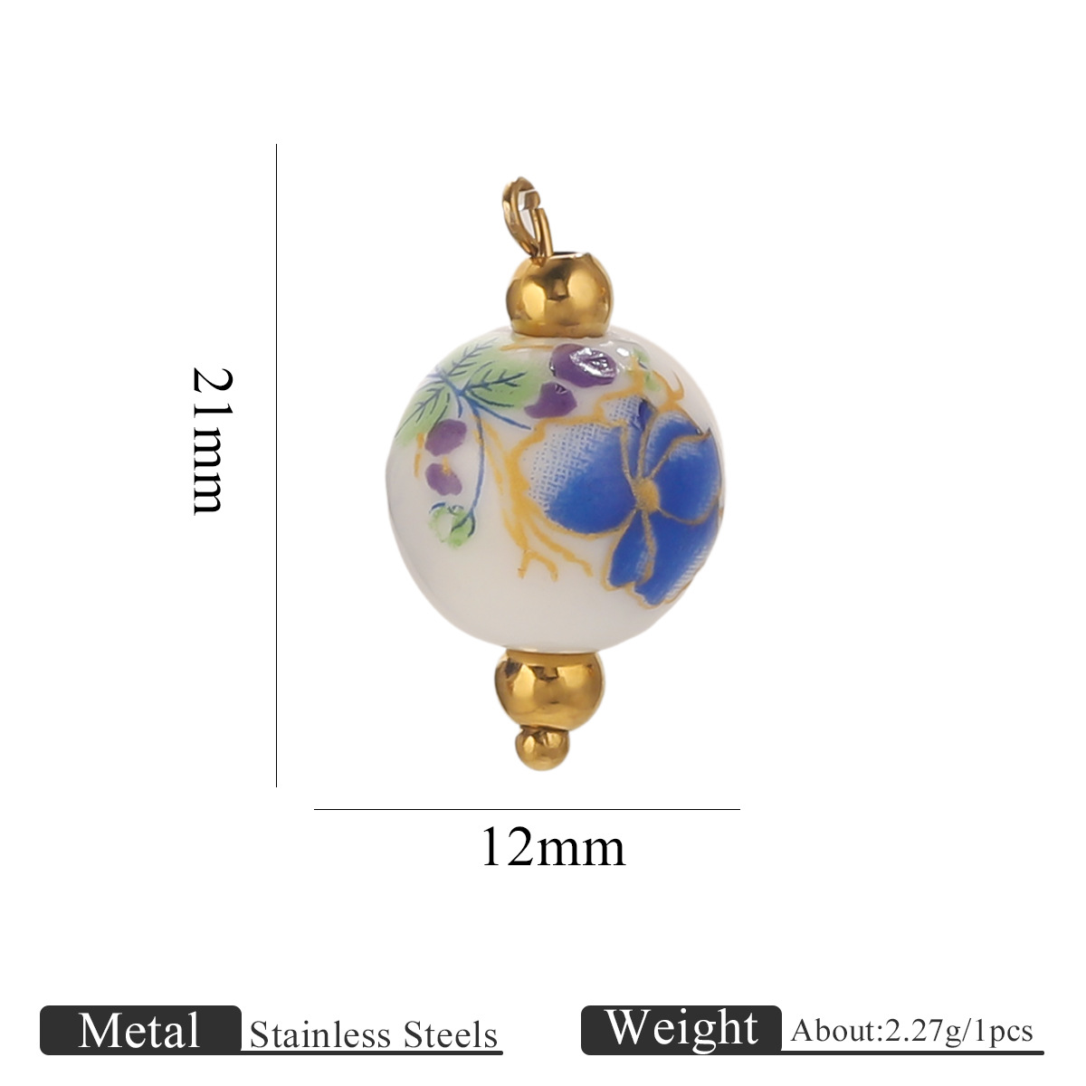 3:Golden orchid 12mm