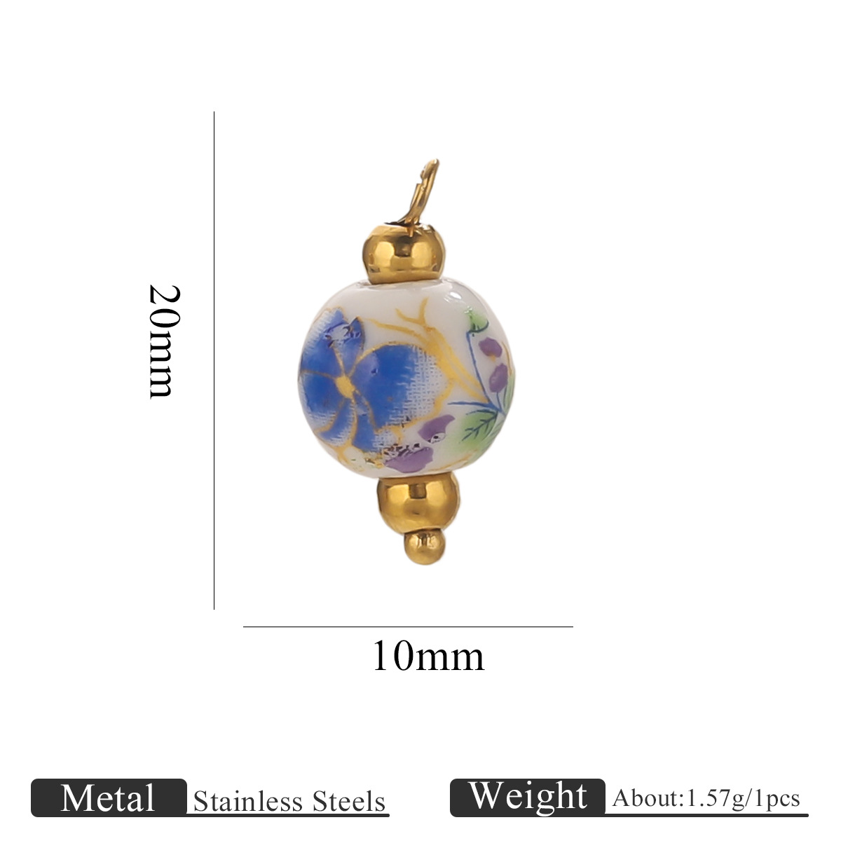 6:Golden orchid 10mm