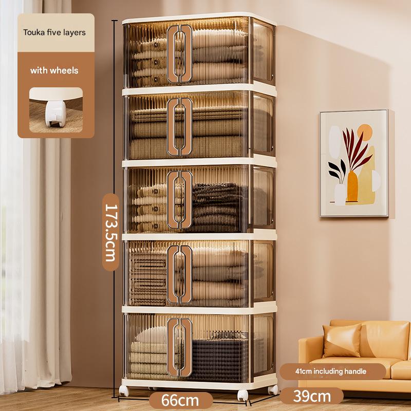 66 sides wide, five layers - touka