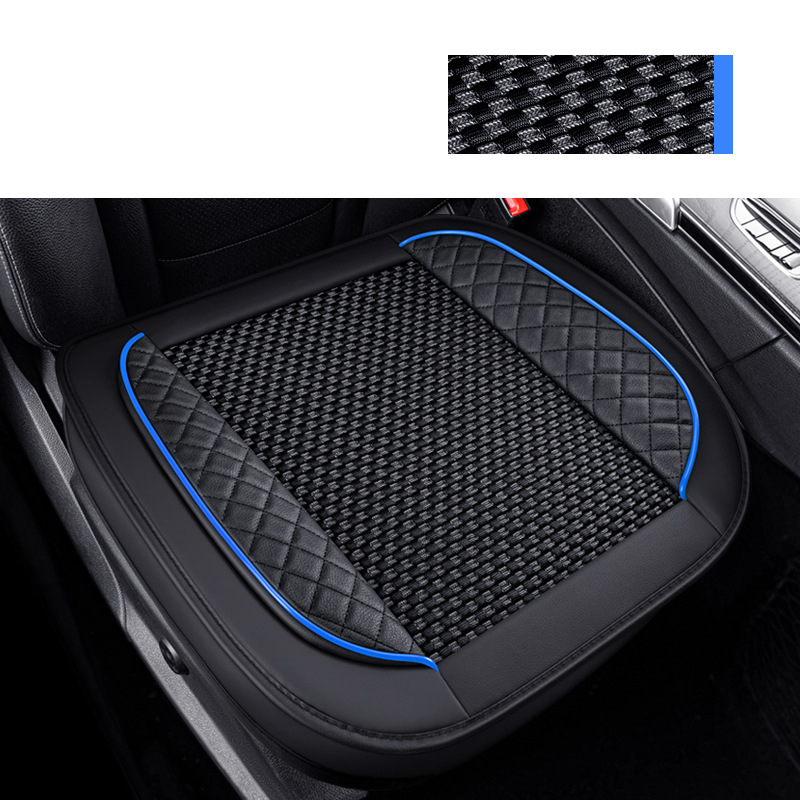 Black and blue single all-inclusive without backrest