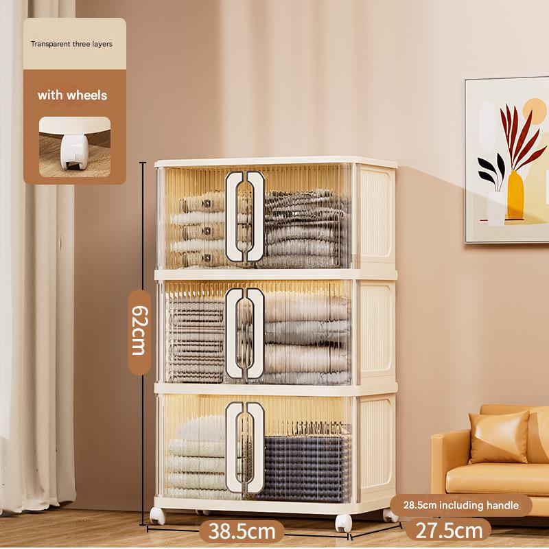 38.5 square meters wide, three layers - transparent