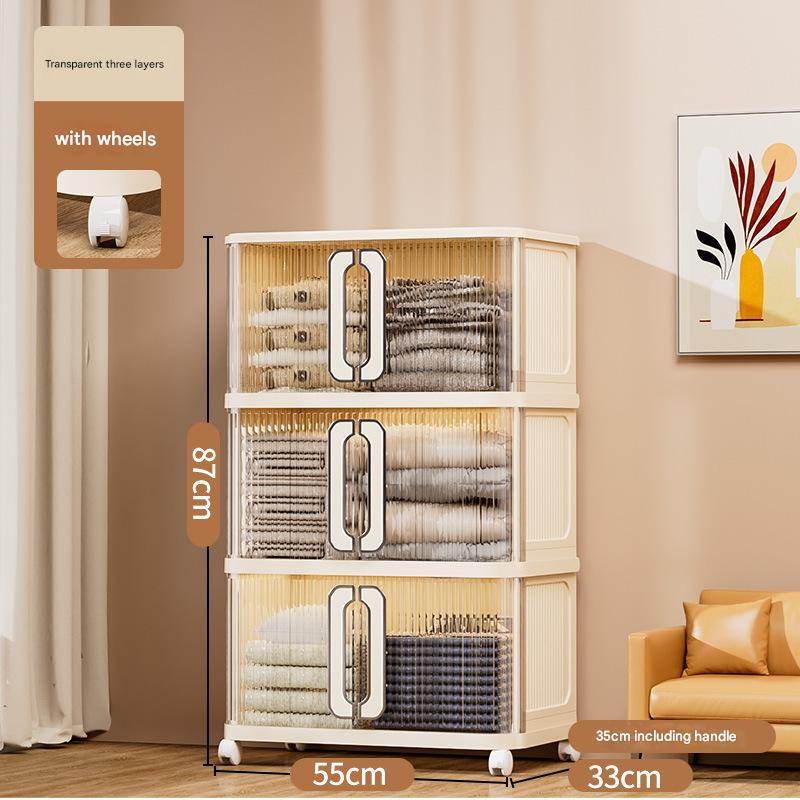 55 sides wide, three layers-transparent