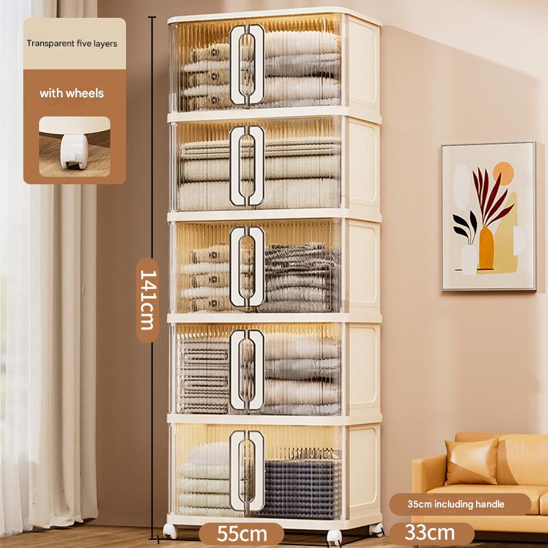 55 sides wide, five layers - transparent