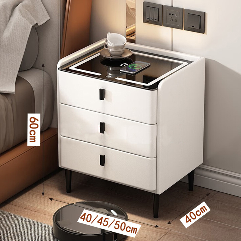 beige: Wireless charging   three-color light