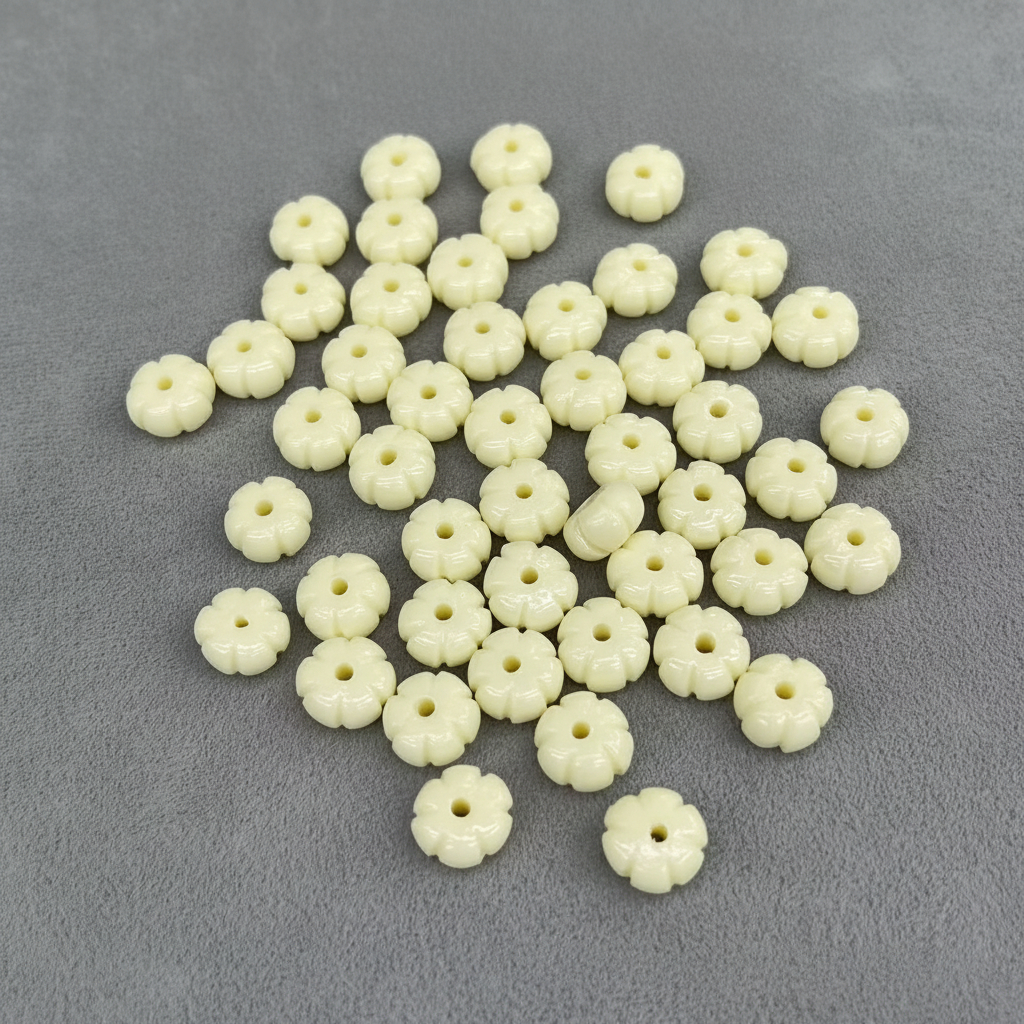1:11mm pumpkin beads