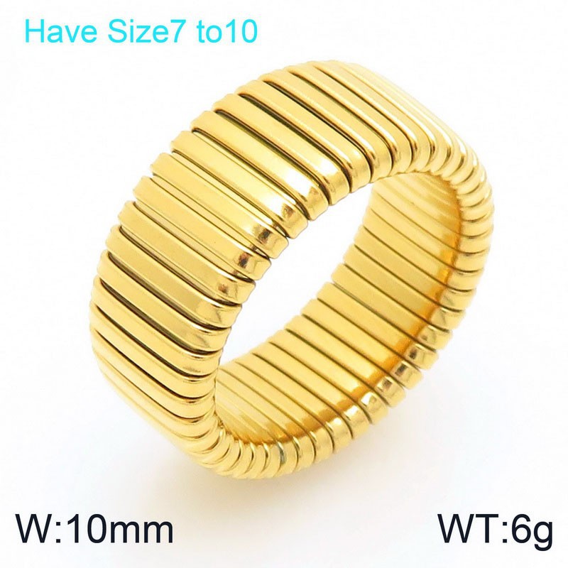 10mm gold US Size #7