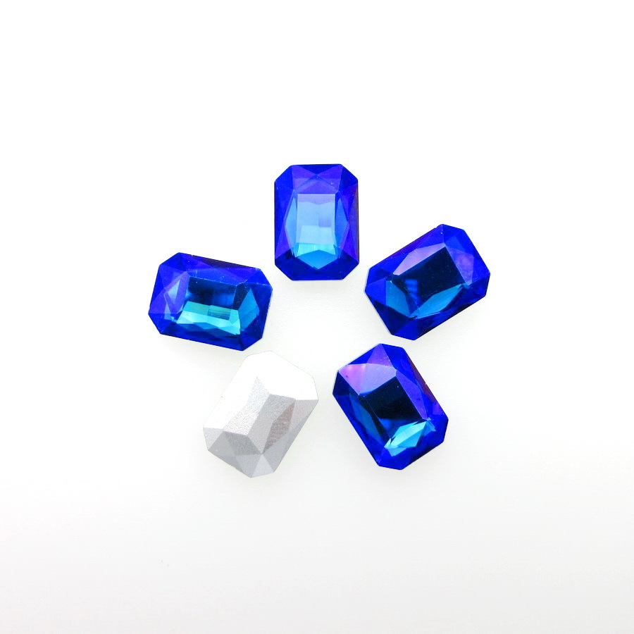 Sapphire Blue AB 13*18MM