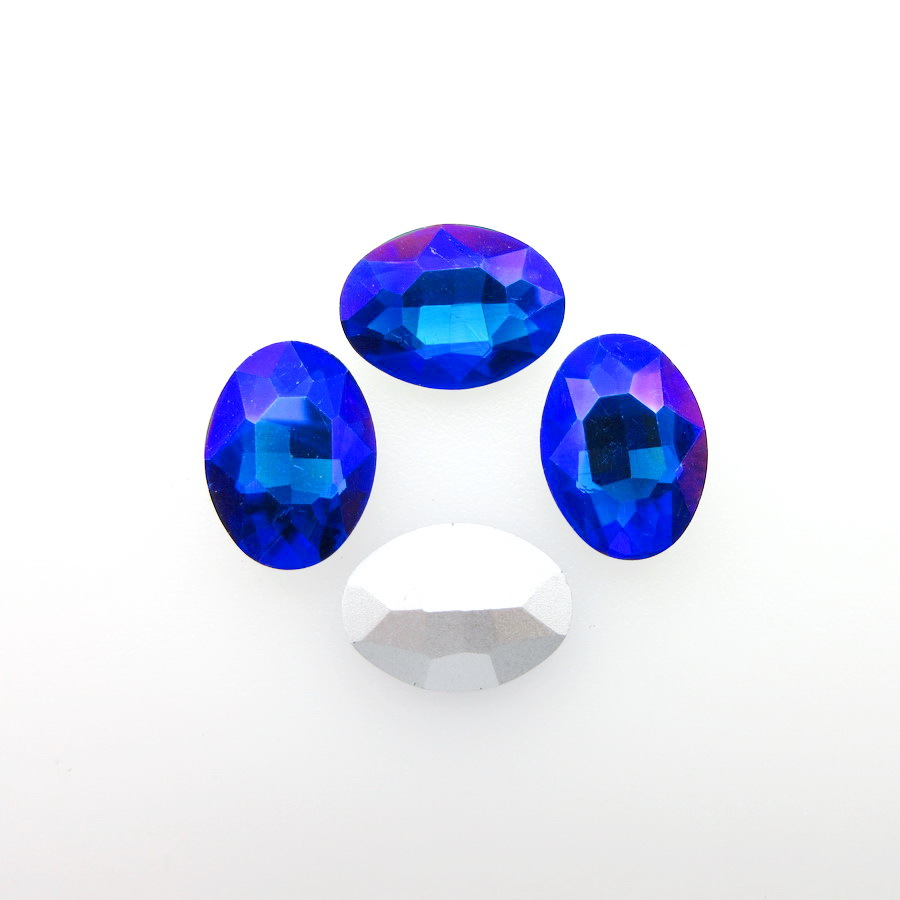 Sapphire Blue AB 8*10MM