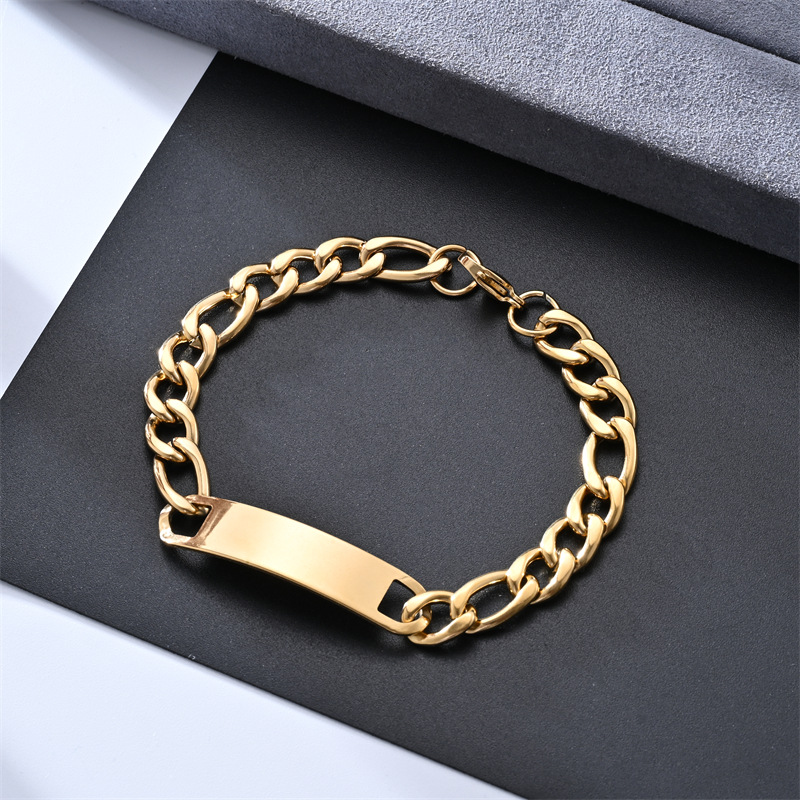 7:2.3X20cm NK three to one bend bracelet gold