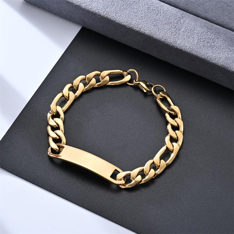 8:2.5X20cm NK three to one bend bracelet gold