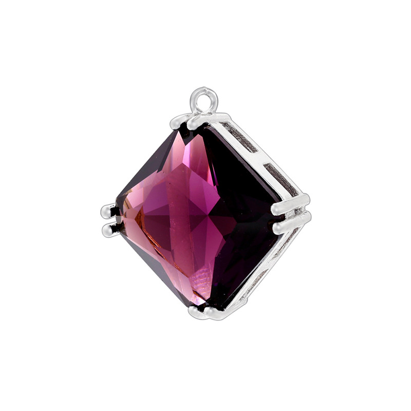 7:White Gold purple diamond