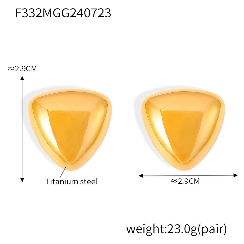 2:F332-gold earrings