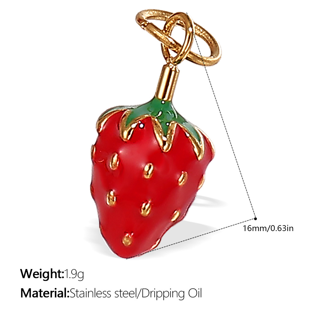 3:Pj387crg colorful oil gold pendant