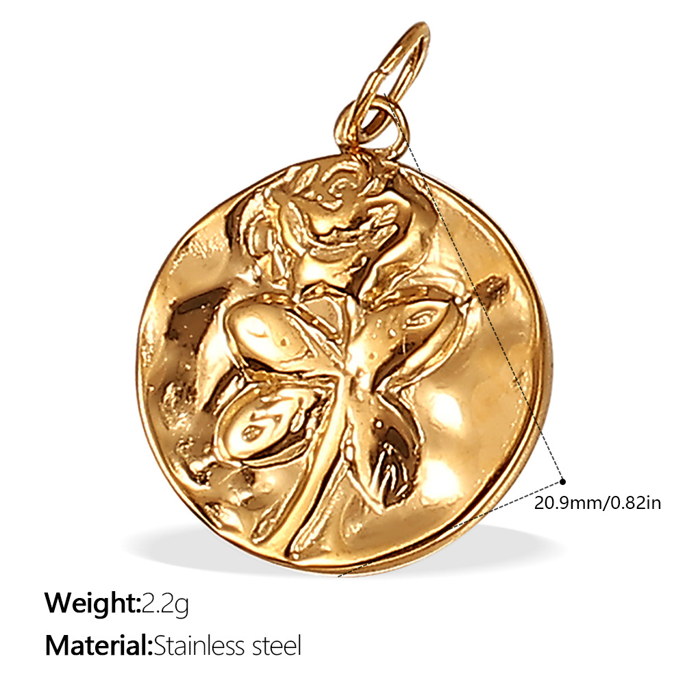 7:Pj391g gold pendant