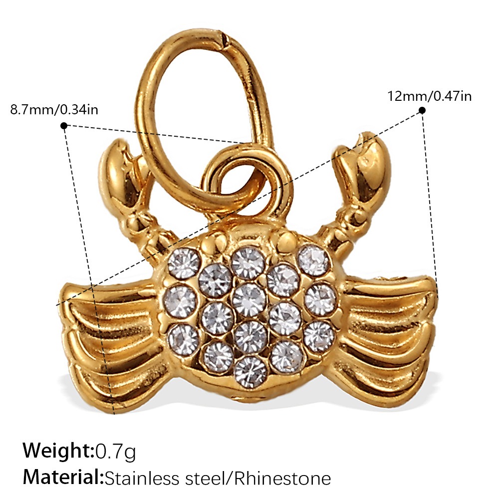 15:Pj573weg gold pendant