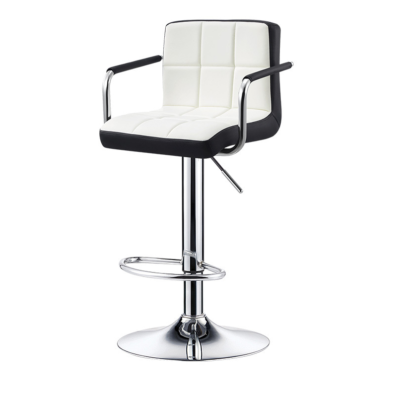 White black strap armrest high