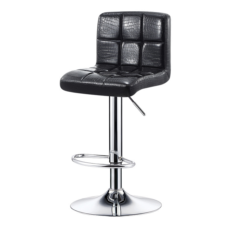 Alligator Leather Black High