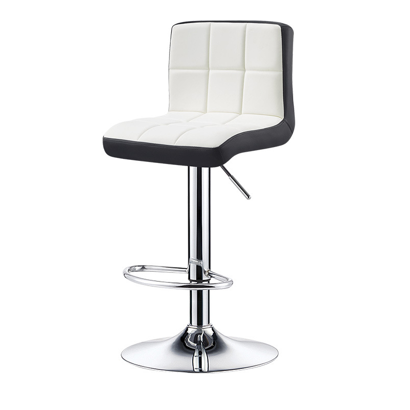 White face black back high