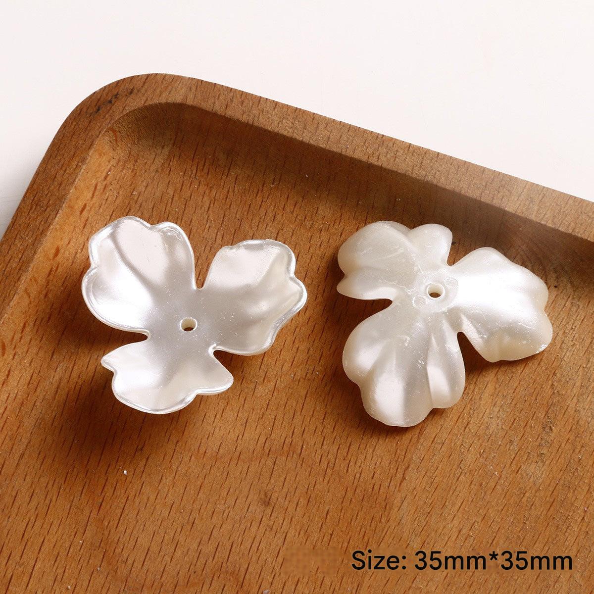 3:3 * glossy three-petal bowl flower