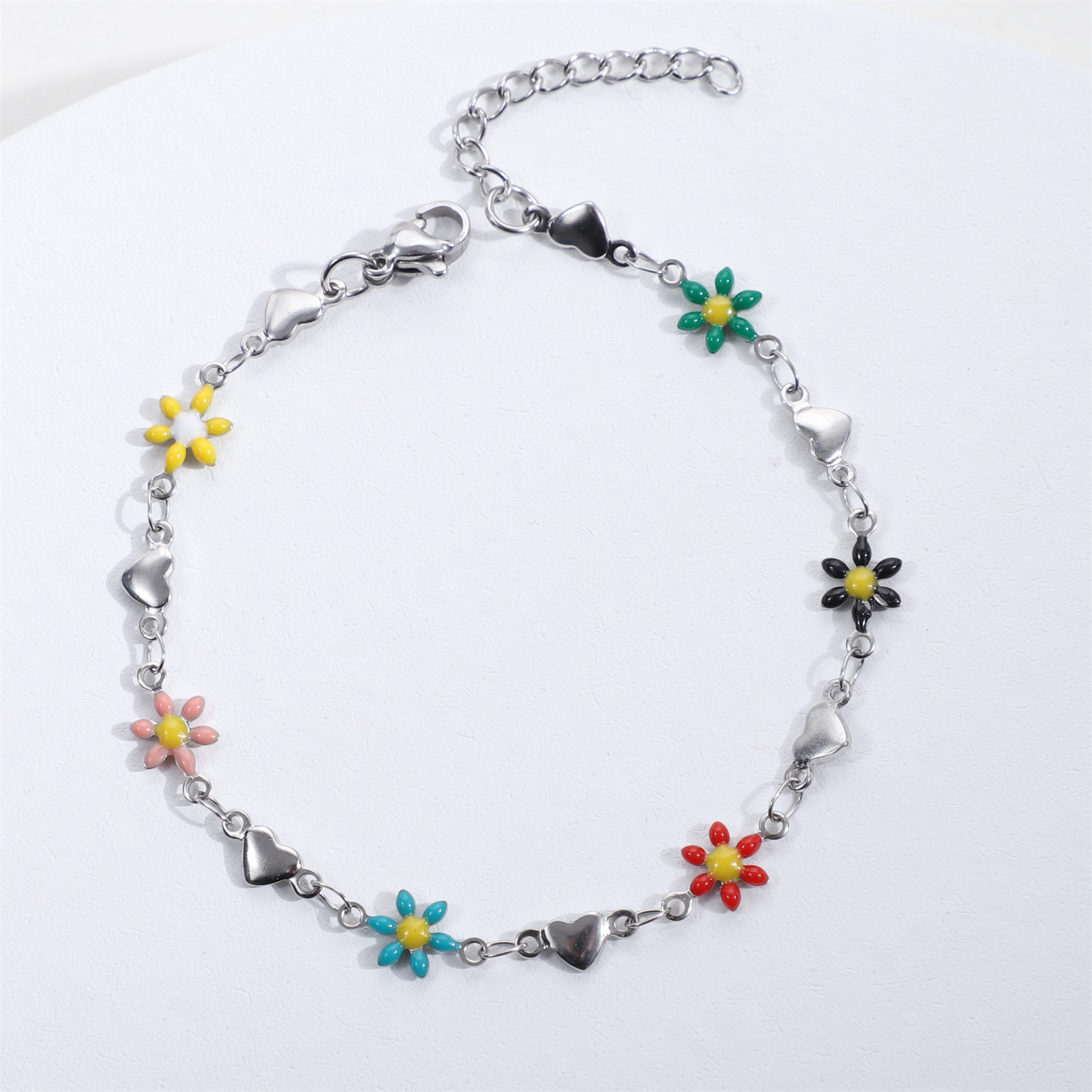 4:Steel peach heart + colorful chrysanthemum